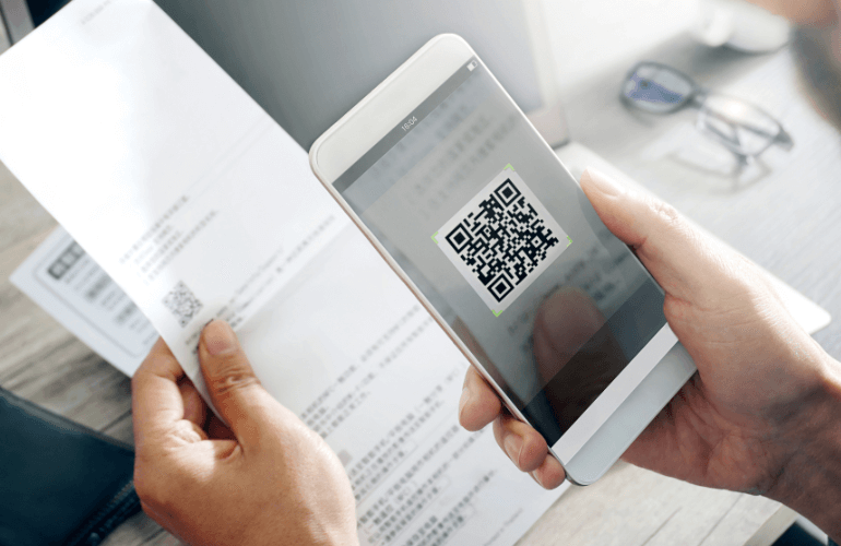 Сканиране на Кодове QR и Баркодове на iPhone и Android